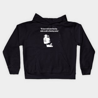 ANGELA DAVIS Kids Hoodie